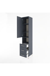 Hyperion Dolap 4 Raflı 3 Çekmeceli Tek Kapaklı 44x44x221 - S61M172V5B