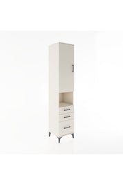 Hyperion Dolap 3 Raflı 3 Çekmeceli Tek Askılı 44x44x221 - S61M173V1B