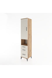 Hyperion Dolap 3 Raflı 3 Çekmeceli Tek Askılı 44x44x221 - S61M173V7B