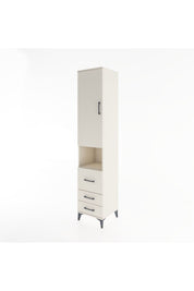 Hyperion Dolap 3 Raflı 3 Çekmeceli Tek Askılı 44x44x221 - S61M175V1B