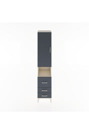 Hyperion Dolap 3 Raflı 3 Çekmeceli Tek Askılı 44x44x221 - S61M175V2B