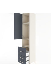 Hyperion Dolap 3 Raflı 3 Çekmeceli Tek Askılı 44x44x221 - S61M175V2B