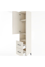 Hyperion Dolap 3 Raflı 2 Çekmeceli Tek Askılı 44x44x221 - S61M177V1B
