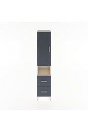 Hyperion Dolap 3 Raflı 2 Çekmeceli Tek Askılı 44x44x221 - S61M177V2B