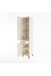 Hyperion Dolap 4 Raflı Tek Çekmeceli 2 Kapaklı 44x44x221 - S61M180V1B