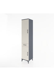 Hyperion Dolap 4 Raflı Tek Çekmeceli 2 Kapaklı 44x44x221 - S61M180V4B