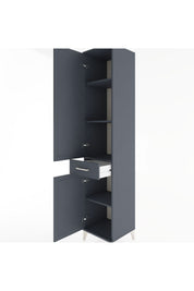 Hyperion Dolap 4 Raflı Tek Çekmeceli 2 Kapaklı 44x44x221 - S61M180V5B