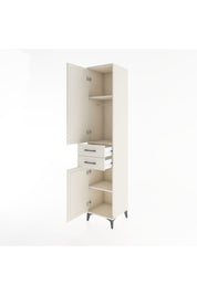 Hyperion Dolap 3 Raflı 2 Çekmeceli Tek Askılı 44x44x221 - S61M182V1B