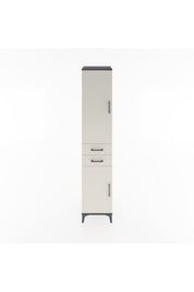 Hyperion Dolap 3 Raflı 2 Çekmeceli Tek Askılı 44x44x221 - S61M182V4B