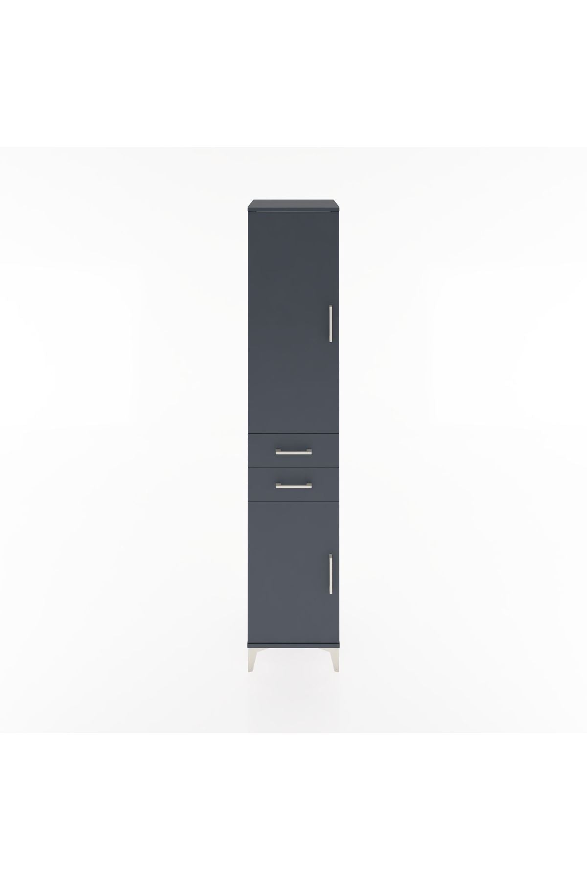 Hyperion Dolap 3 Raflı 2 Çekmeceli Tek Askılı 44x44x221 - S61M182V5B