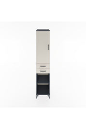 Hyperion Dolap 3 Raflı 2 Çekmeceli Tek Askılı 44x44x221 - S61M183V4B