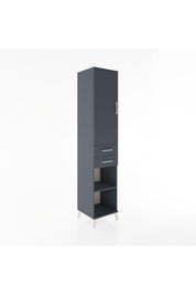 Hyperion Dolap 3 Raflı 2 Çekmeceli Tek Askılı 44x44x221 - S61M183V5B