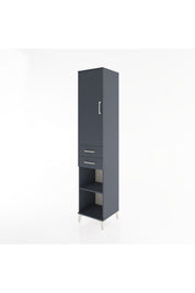 Hyperion Dolap 3 Raflı 2 Çekmeceli Tek Askılı 44x44x221 - S61M183V5B