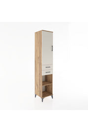 Hyperion Dolap 3 Raflı 2 Çekmeceli Tek Askılı 44x44x221 - S61M183V7B
