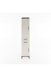 Hyperion Dolap 4 Raflı 2 Çekmeceli 2 Kapaklı 44x44x221 - S61M184V4B