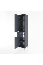 Hyperion Dolap 4 Raflı 2 Çekmeceli 2 Kapaklı 44x44x221 - S61M184V5B