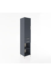 Hyperion Dolap 4 Raflı 2 Çekmeceli Tek Kapaklı 44x44x221 - S61M185V5B