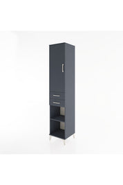 Hyperion Dolap 4 Raflı 2 Çekmeceli Tek Kapaklı 44x44x221 - S61M185V5B