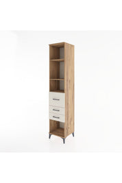 Hyperion Dolap 3 Raflı 3 Çekmeceli 44x44x221 - S61M186V7B