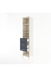 Hyperion Dolap 3 Raflı 3 Çekmeceli 44x44x221 - S61M187V2B