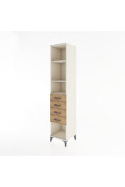 Hyperion Dolap 3 Raflı 4 Çekmeceli 44x44x221 - S61M190V3B