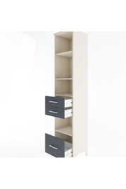 Hyperion Dolap 4 Raflı 3 Çekmeceli 44x44x221 - S61M191V2B