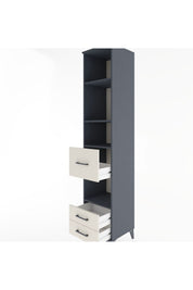 Hyperion Dolap 4 Raflı 3 Çekmeceli 44x44x221 - S61M192V4B