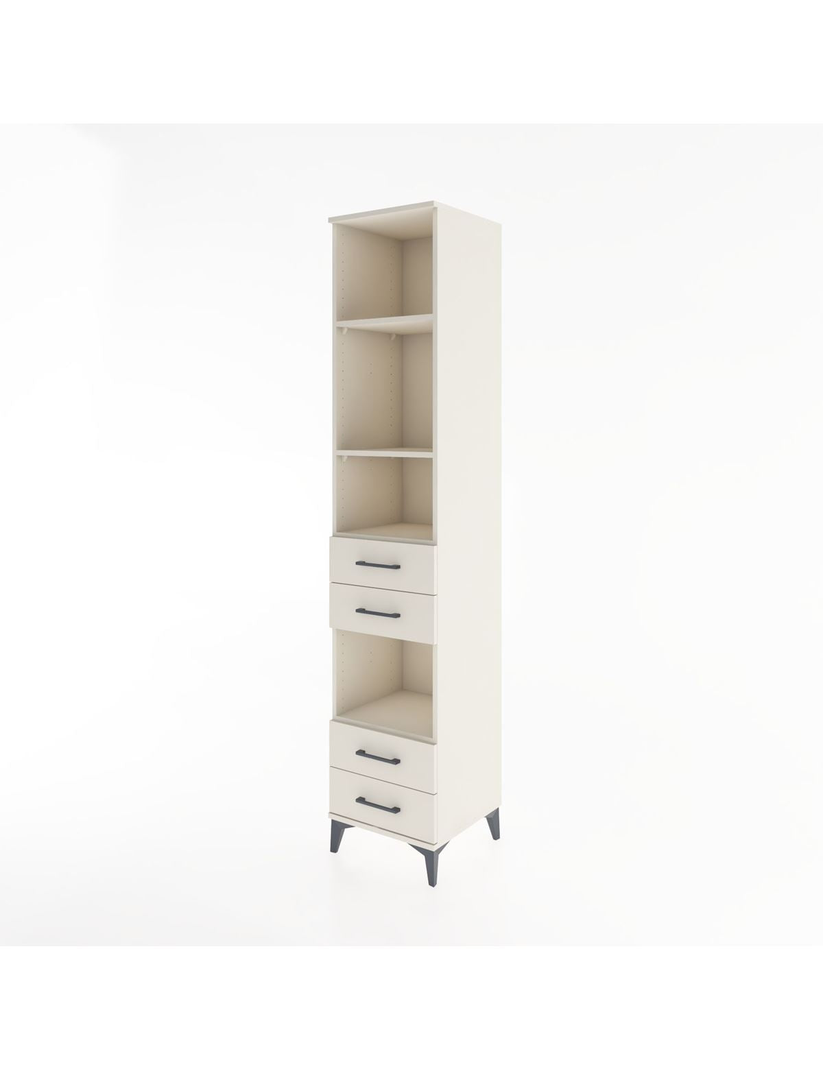Hyperion Dolap 4 Raflı 4 Çekmeceli 44x44x221 - S61M193V1B
