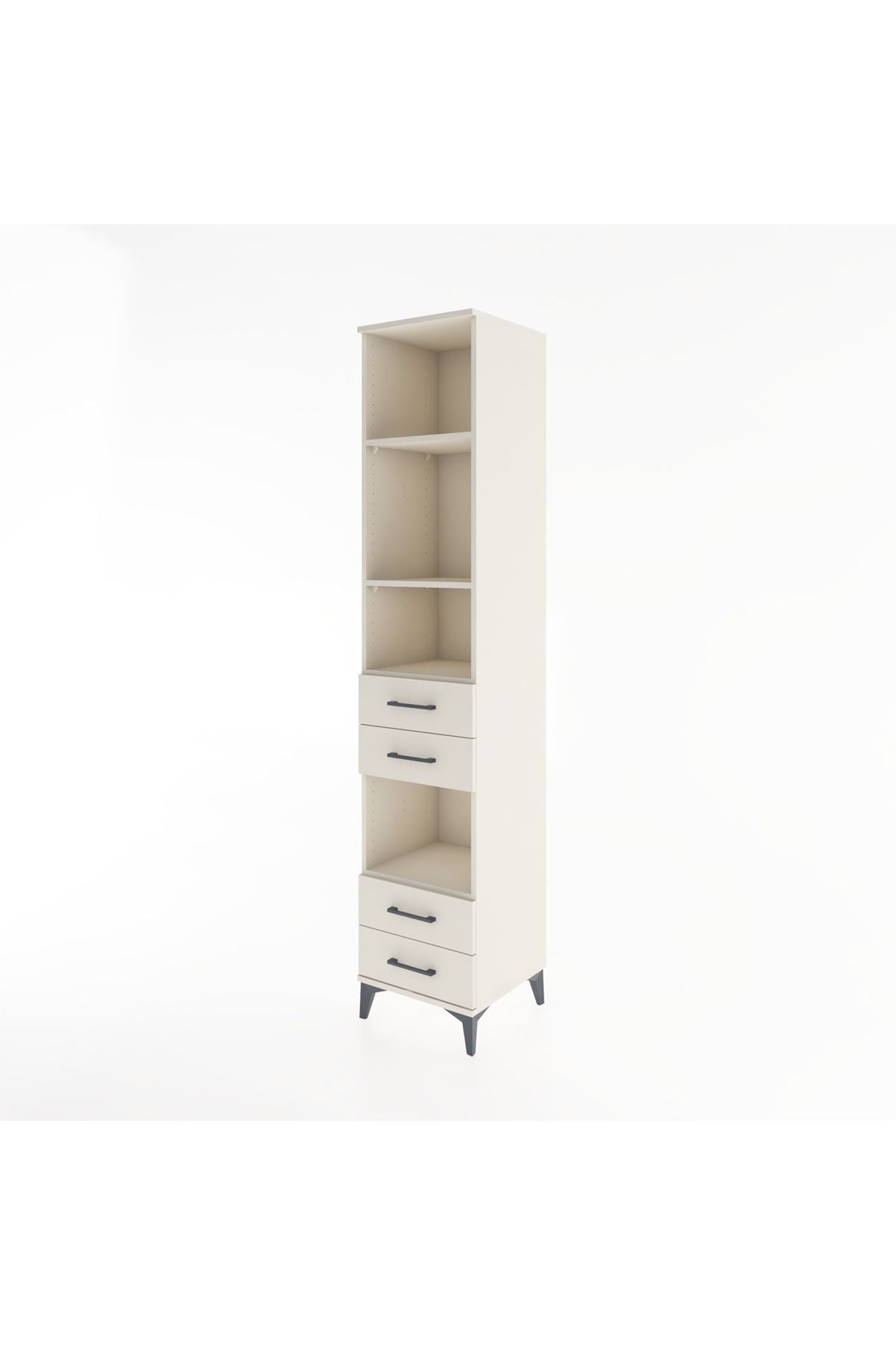 Hyperion Dolap 4 Raflı 4 Çekmeceli 44x44x221 - S61M193V1B