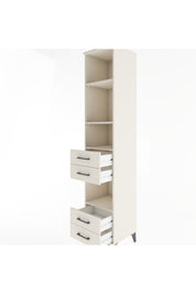 Hyperion Dolap 4 Raflı 4 Çekmeceli 44x44x221 - S61M193V1B