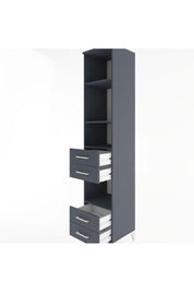 Hyperion Dolap 4 Raflı 4 Çekmeceli 44x44x221 - S61M193V5B