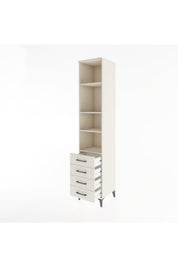 Hyperion Dolap 4 Raflı 4 Çekmeceli 44x44x221 - S61M195V1B