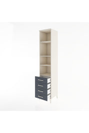 Hyperion Dolap 4 Raflı 4 Çekmeceli 44x44x221 - S61M195V2B