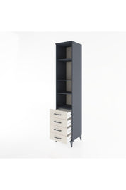 Hyperion Dolap 4 Raflı 4 Çekmeceli 44x44x221 - S61M195V4B