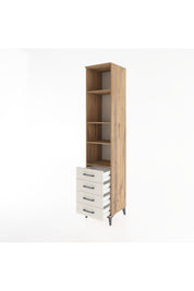 Hyperion Dolap 4 Raflı 4 Çekmeceli 44x44x221 - S61M195V7B