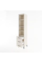 Hyperion Dolap 4 Raflı 3 Çekmeceli 44x44x221 - S61M196V1B
