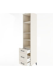 Hyperion Dolap 4 Raflı 3 Çekmeceli 44x44x221 - S61M196V1B