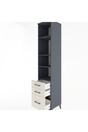 Hyperion Dolap 4 Raflı 3 Çekmeceli 44x44x221 - S61M197V4B