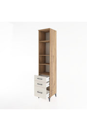 Hyperion Dolap 4 Raflı 3 Çekmeceli 44x44x221 - S61M197V7B