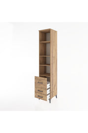 Hyperion Dolap 4 Raflı 3 Çekmeceli 44x44x221 - S61M198V9B