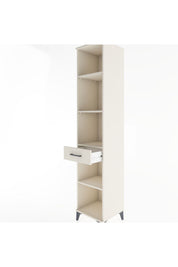 Hyperion Dolap 4 Raflı Tek Çekmeceli 44x44x221 - S61M200V1B
