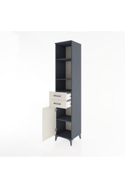 Hyperion Dolap 4 Raflı 2 Çekmeceli Tek Kapaklı 44x44x221 - S61M201V4B