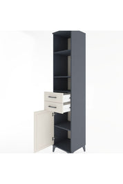Hyperion Dolap 4 Raflı 2 Çekmeceli Tek Kapaklı 44x44x221 - S61M201V4B