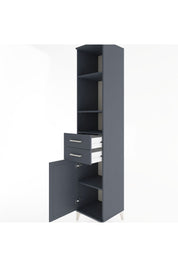 Hyperion Dolap 4 Raflı 2 Çekmeceli Tek Kapaklı 44x44x221 - S61M201V5B