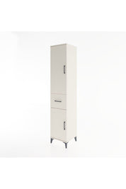 Hyperion Dolap 3 Raflı Tek Çekmeceli Tek Askılı 44x44x221 - S61M202V1B