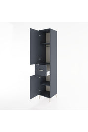 Hyperion Dolap 3 Raflı Tek Çekmeceli Tek Askılı 44x44x221 - S61M202V5B