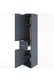 Hyperion Dolap 3 Raflı Tek Çekmeceli Tek Askılı 44x44x221 - S61M202V5B