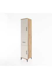 Hyperion Dolap 3 Raflı Tek Çekmeceli Tek Askılı 44x44x221 - S61M202V7B