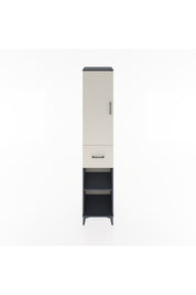 Hyperion Dolap 3 Raflı Tek Çekmeceli Tek Askılı 44x44x221 - S61M203V4B