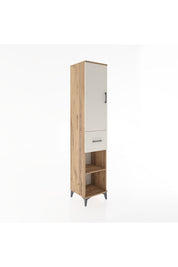 Hyperion Dolap 3 Raflı Tek Çekmeceli Tek Askılı 44x44x221 - S61M203V7B